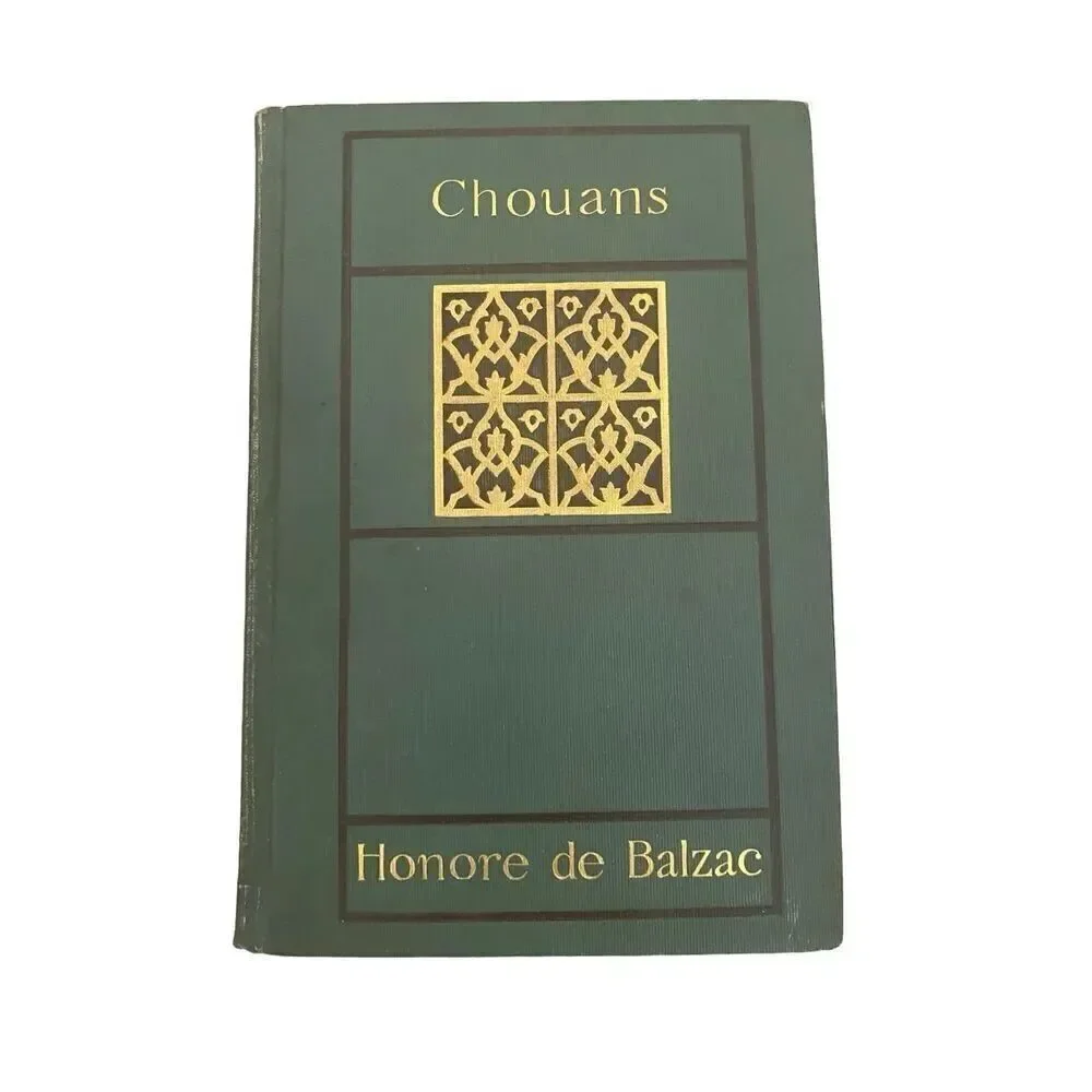 The Chouans By Honore de Balzac Hardcover Book Novel